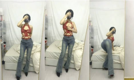 反差婊御姐【你的KK】VIP福利，骚妈妈来月经，辱骂儿子，插穴爆菊拉屎，骚穴怂镜头拍摄