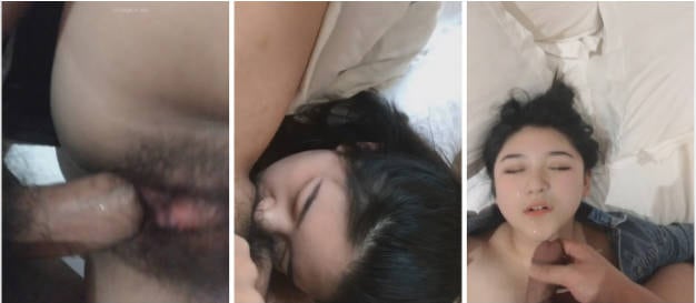 长得有点像景甜的惠州美女王欣彤和富二代男友日常性爱自拍被颜射一脸精液