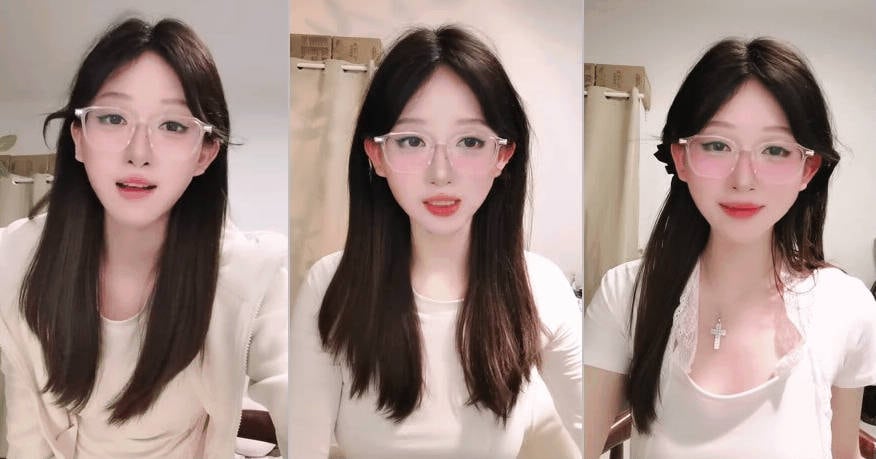 十个眼镜九个骚~好漂亮 反差女大学生无敌翘臀 扒开粉穴 丝袜诱惑3 (2)