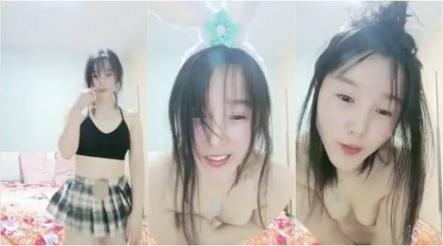 肤白貌美笑起来好甜的良家小少妇全程露脸深夜发骚，齐逼短裙听狼友指挥